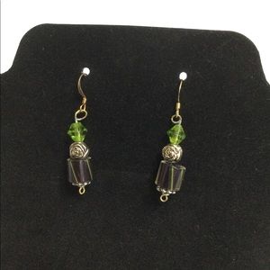 Elegant Vintage Earrings on French Wires